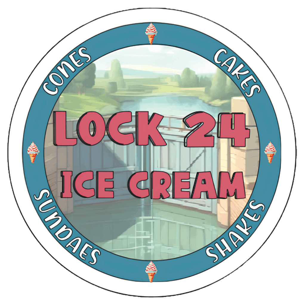 Lock 24 Ice Cream Logo