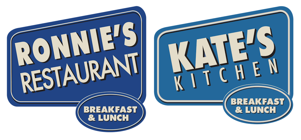 Kate's Kitchen and Ronnie's Restaurant Logo