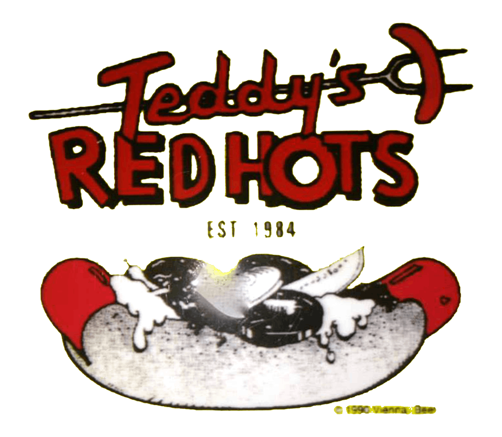 Teddy's Red Hots Logo