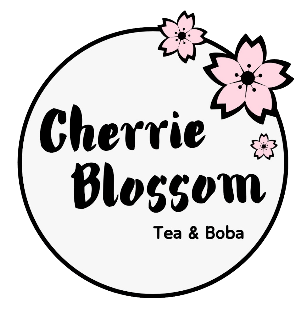 Cherrie Blossom Boba Tea Logo