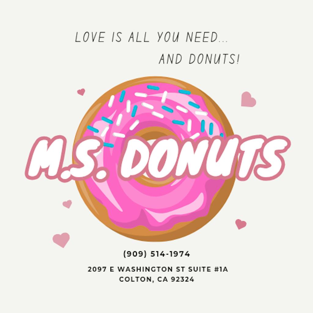 M.S. Donuts Logo