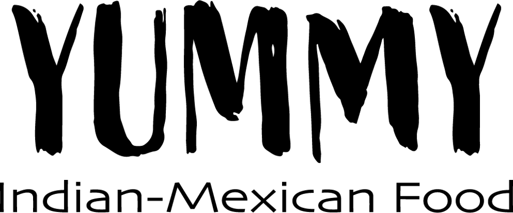 Yummy Indian-Mexican Food Logo