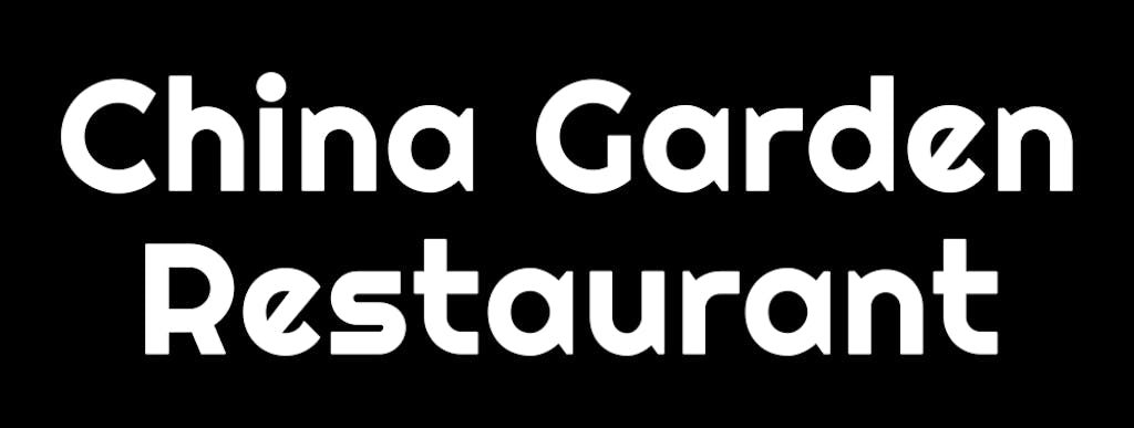 China Garden Restaurant Logo