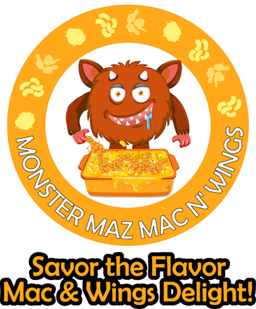 Monster Maz Mac N' Wings Logo