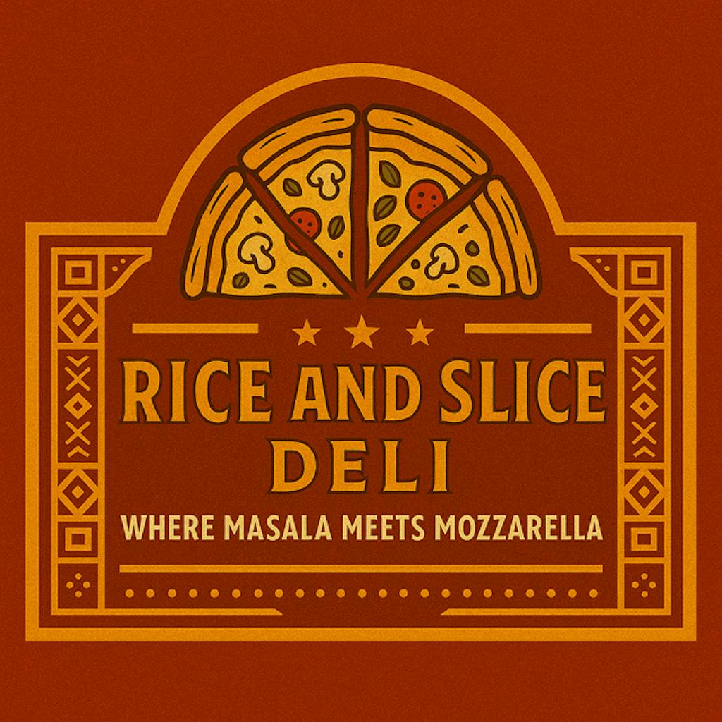 Rice & Slice Deli Logo
