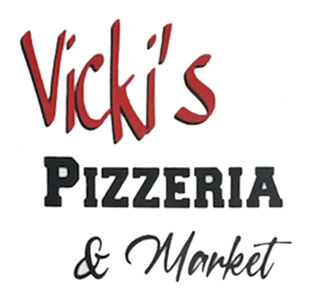 Vicki's Pizza & Grocery Store Logo